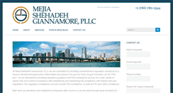 Desktop Screenshot of giannamore-law.com